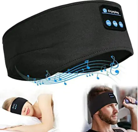 Wireless Music Headband for Running, Yoga & Sleep – Bluetooth 5.0