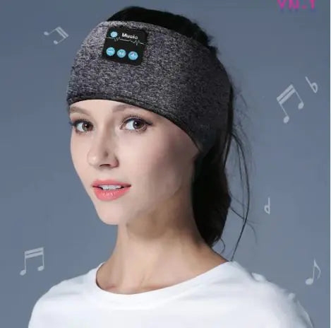 Wireless Music Headband for Running, Yoga & Sleep – Bluetooth 5.0